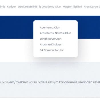 Aras Kargo Gönderimi Getiriniz Lütfen