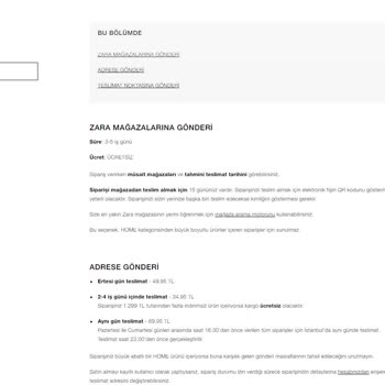 Zara Yanlış Ürün Verilmesi Ve Geri İade Adına Bir Şeyler Yapılmaması
