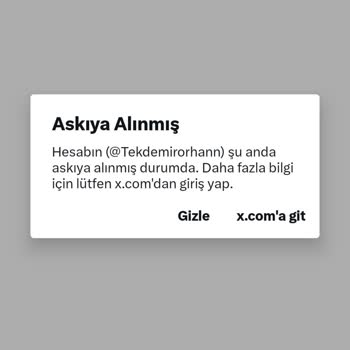 Twitter Askıya Alınan Hesabım Kalıcı Askıya Alındı