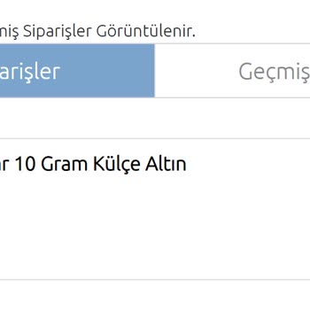 Ahlatcı Kuyumculuk Altın Siparişimin Akıbeti Belli Değil