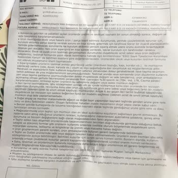 Yataş Divanev 2 Aydır Teslim Edilmeyen Sipariş