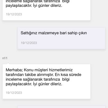 N11 Roborock Q7 Max Fan Arızası Ve İletişim Sorunu
