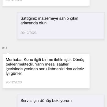 N11 Roborock Q7 Max Fan Arızası Ve İletişim Sorunu