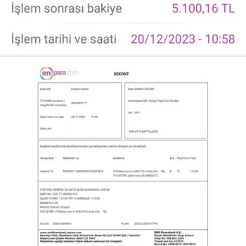 İznim Ve Haberim Olmadan CV Maker Tarafından 115 TL Para Çekildi