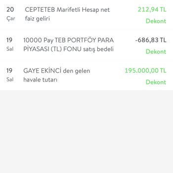 TEB Marifetli Hesap Şikayeti