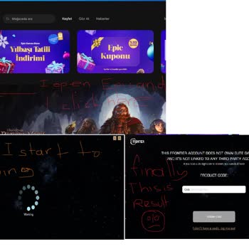 Epic Games Oyun Aktivasyon Sorunu!