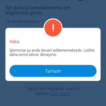 Yapı Kredi Mobil Uygulama Mücadelesi