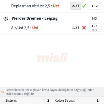 Misli "Maçtan Çekilme Olayı" Mağduru