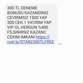 Starzbet Bahis Sitelerinin Attığı Mesajlar