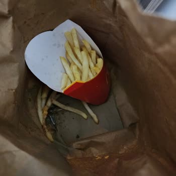 McDonald's Paketleme Bilmeyen Şube