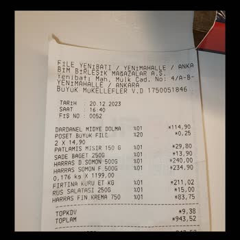 Dardanel Midye Dolma Temiz Değil...