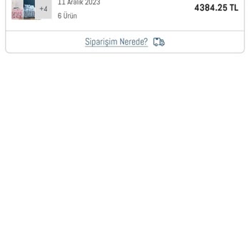 Madame Coco Sipariş İptali Yapmıyor.