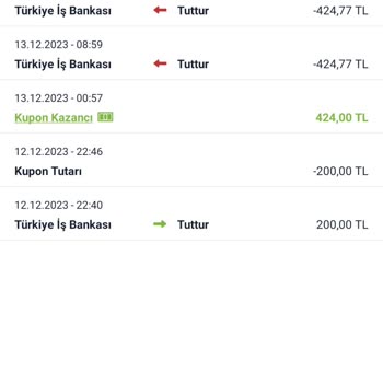 Para Transferi Tuttur Ve İş Bankası