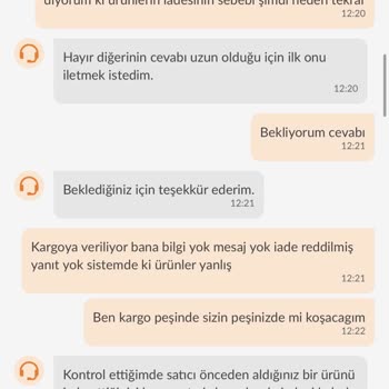 Trendyol İadeyi Haksız Yere Reddediyorlar