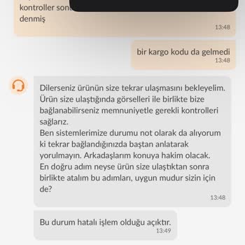 Trendyol İadeyi Haksız Yere Reddediyorlar