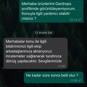 Gardrops Premium Özelliğini Kullandım Fakat Ürünlerime Ulaşamıyorum
