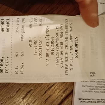 Starbucks Termos Soyulması Sorunu
