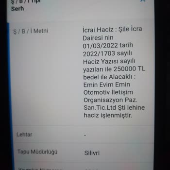 Eminevim Evin Üzerindeki İpotek