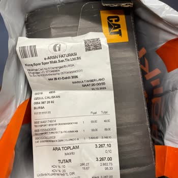 Koray Spor 15 Dakika Sonra Mağazaya Geri Döndüm. İade Kabul Etmediler