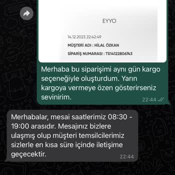 Eyyo Ürünümün İptalinin Sağlanmaması Ücret İadesi Yapılmaması