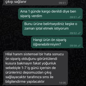 Eyyo Ürünümün İptalinin Sağlanmaması Ücret İadesi Yapılmaması