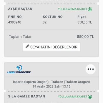 Obilet Bilet Satış Kurbanı