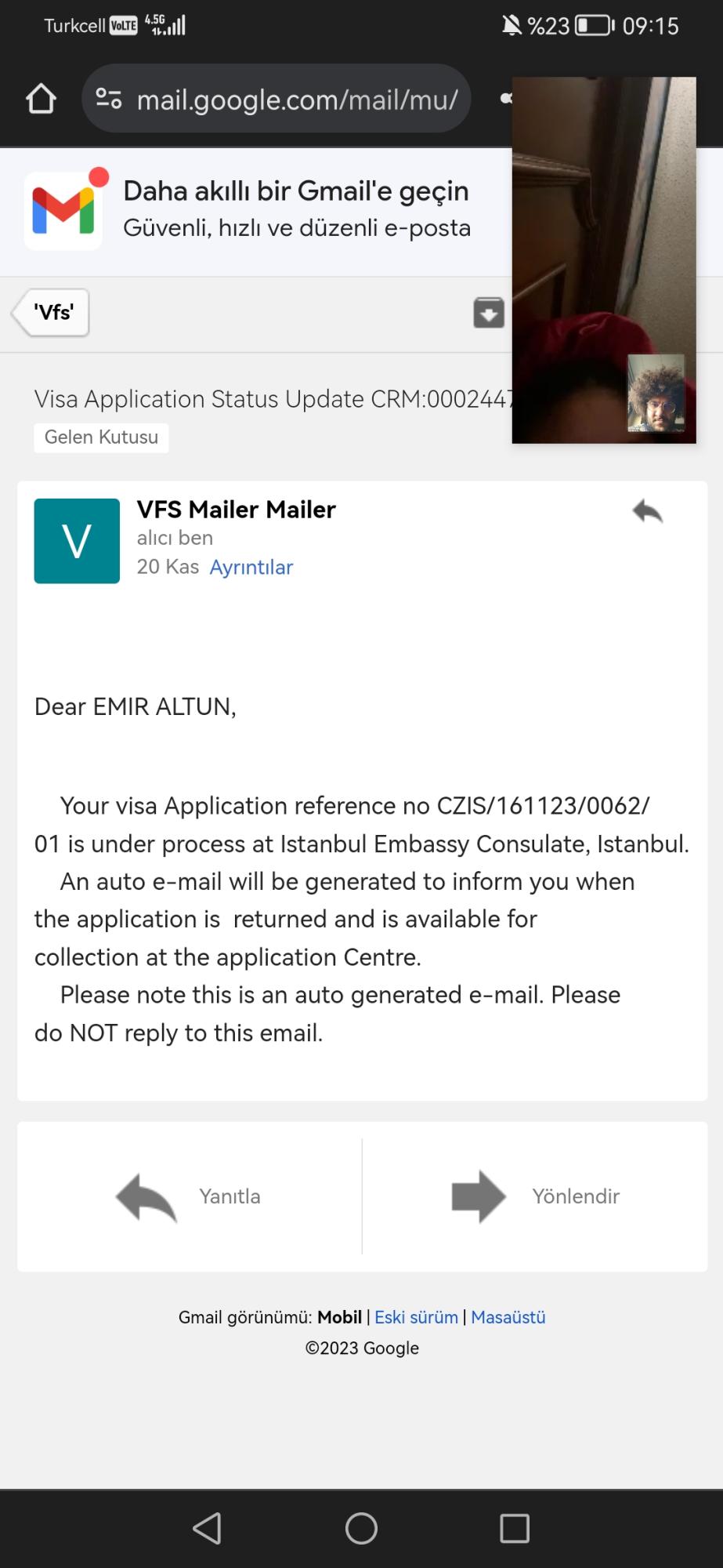 VFS Global Had To Pay My Money Back For Premium Service Şikayetvar