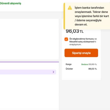 Siparişim Hepsiburada.com Tarafından Onaylanmıyor!