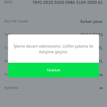 TEB Bankası Paramı Kullanamıyorum