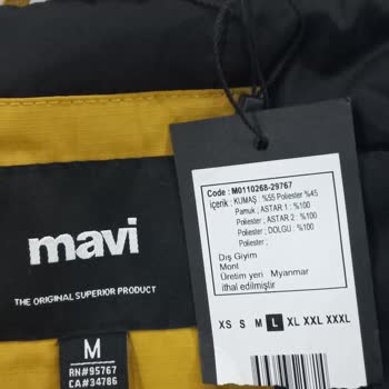 Mavi Yanlış Beden Gönderimi Ve Değişim Sorunu