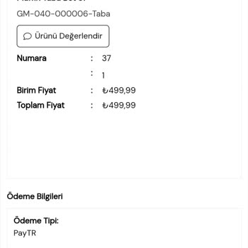 Shoebutik Sipariş Kargoya Verilmiyor