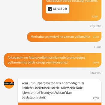 Trendyol Yanlış Ürün İade Sorunu