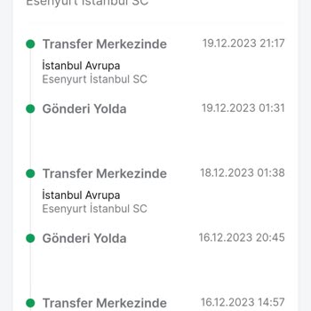 Trendyol Express Esenyurt Transfer Merkezi