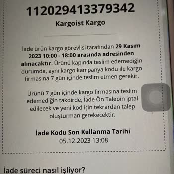 N11 İade Si Teslim Edilen Ürünün İadesinin Yapılmaması