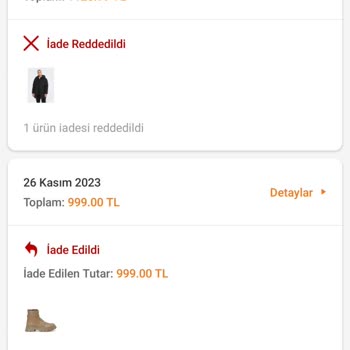 Trendyol Ürünlerin İade Kodları Karışması