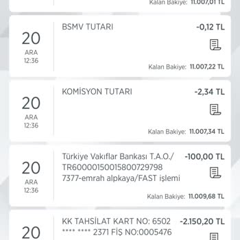 Bitay Paramı Çekemiyorum Çekme Emrim Yerine Getirilmiyor