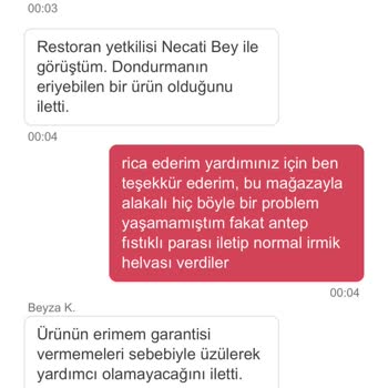 Helvacı Ali Yanlış Ürün Gönderdi Fakat Çözüme Ulaştırmıyor