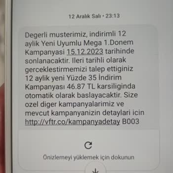 Vodafone İşlemlerimi İsteğim Dışında Gerçekleştiriyor