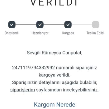 Madame Coco Ürün Teslimi Yapmadı