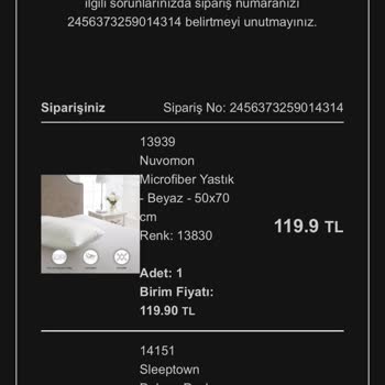 Evidea Eksik Ürün Gönderimi Ve Kötü Paketleme