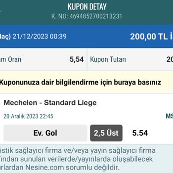 Nesine Kazanan Biletimi İptal Etti