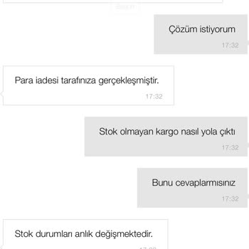 Zara'nın Kargodaki Ürünü İptal Etmesi.