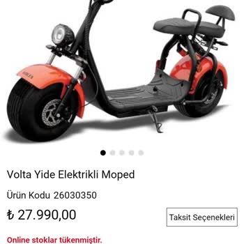 A101 Volta Elektrikli Moped Satışa Çıkmadan Tükendi?