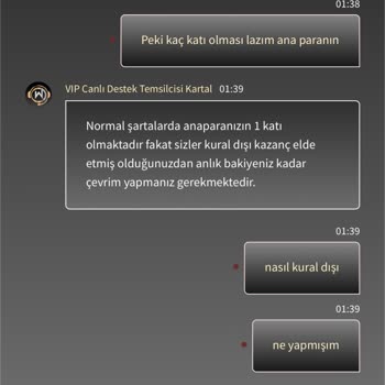 Wbahis Çevirim Kuralı 5 Katı Diye Yalan