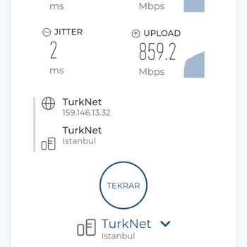 TurkNet Gigafiber Hızında Hizmet Alamıyorum