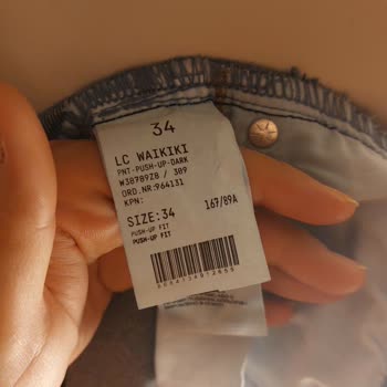 LC Waikiki Beden Etiketi Yanlış