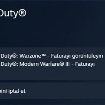 Steam Para İadesi Yapmıyor.