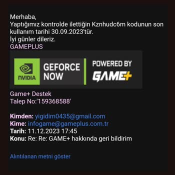 Turkcell Superonline Game+ Kodu Saçmalığı