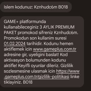 Turkcell Superonline Game+ Kodu Saçmalığı