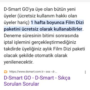 D-Smart Deneme Süresi Hüsranı: DSmart GO Tecrübem